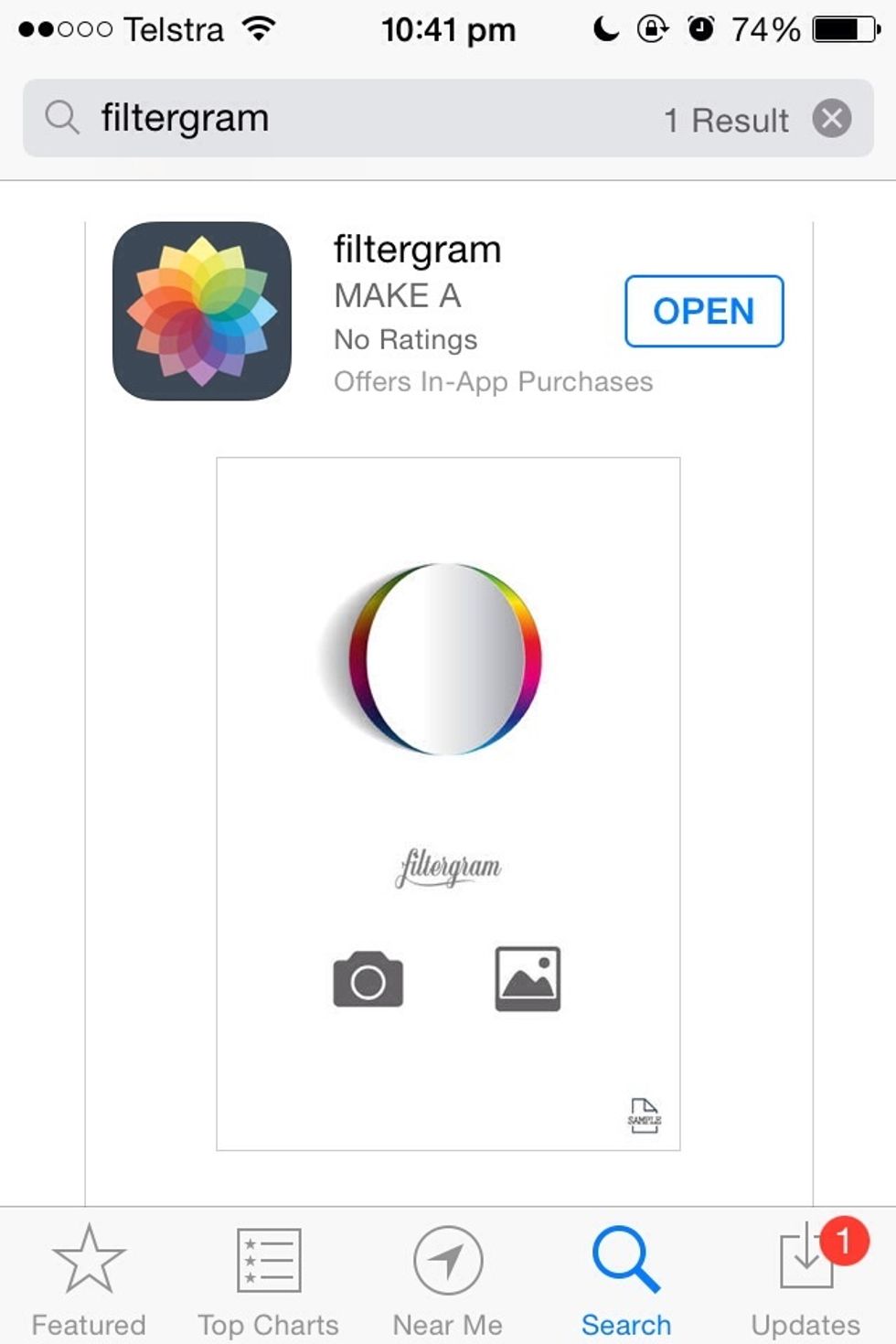 Download. This app has beautiful filters and the app itself is set out very simply, so it is extremely easy to use. Also has borders, overlays, decor and photo adjustments like brightness and contrast