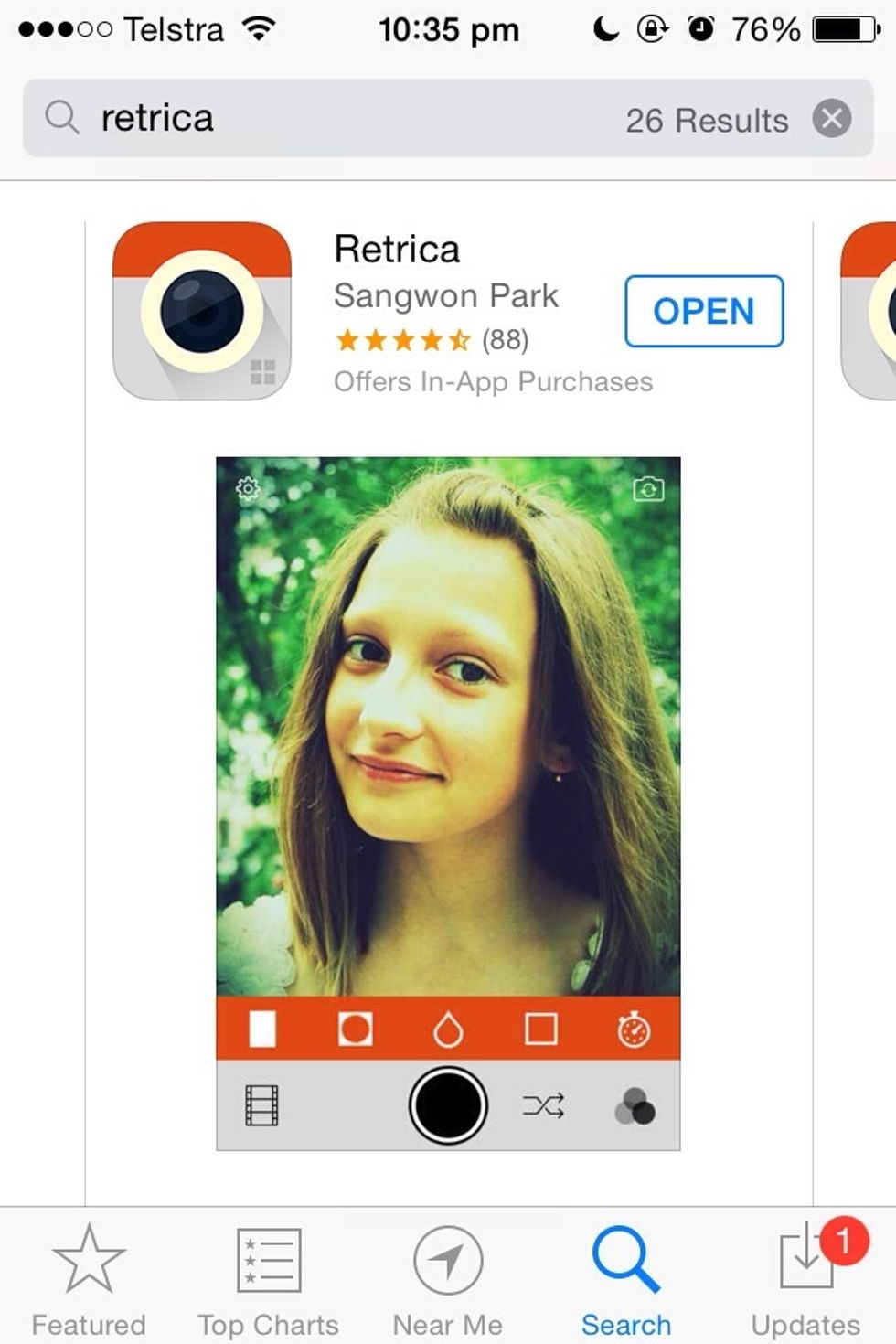 Download. This app has HEAPS of free filters as well as a timer, an option to take more than one photo and put it on the same page, as well as features like vignette and borders! One of my faves!!\ud83d\ude01