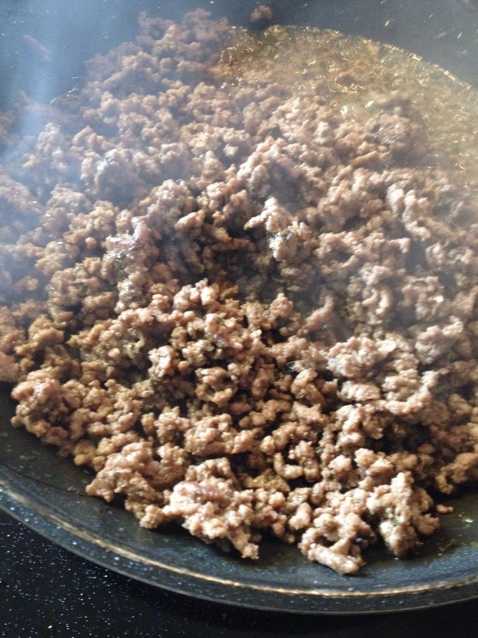 Drain the excess oil or you can use lean beef