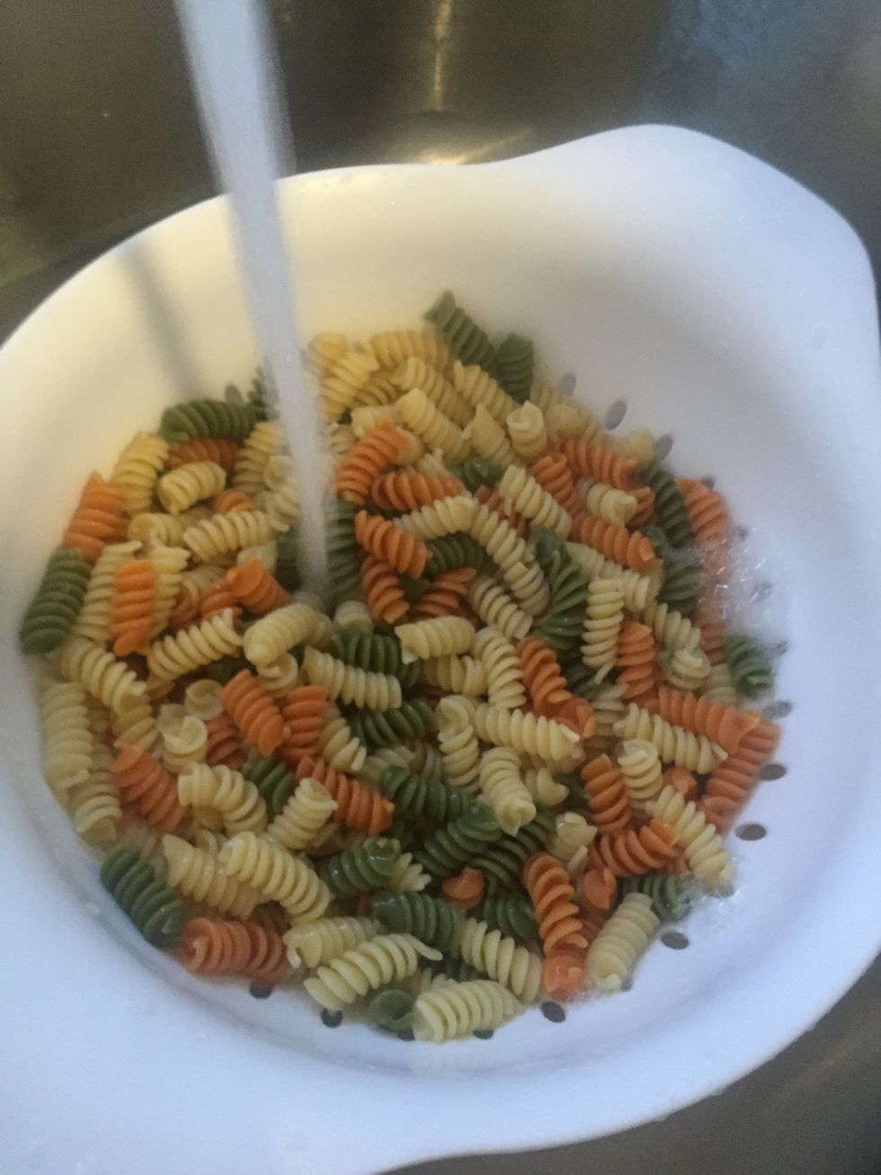 Drain the pasta