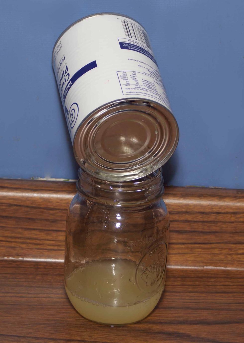 Drain the pineapple well!  I set mine up and let it drain while I work on the other stuff.