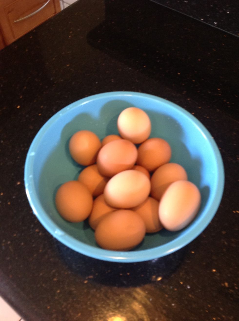 Drain water & place in bowl