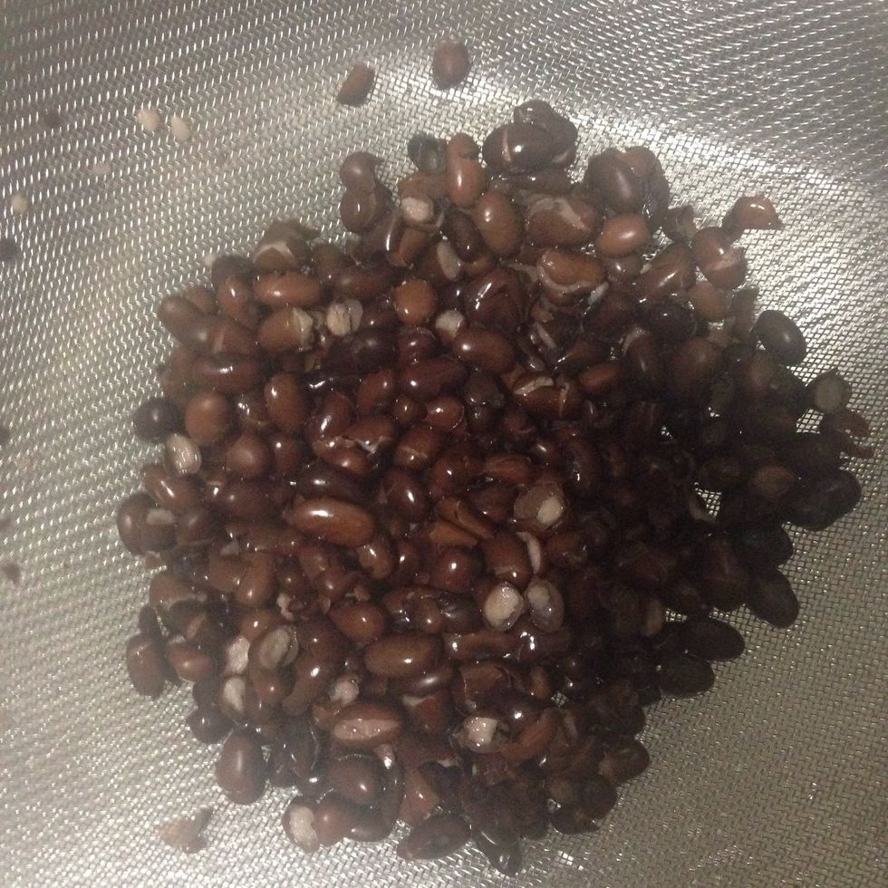 Drain your can of black beans and rinse very well! More likely than not they have salt in them, so make sure you give them a good rinse!