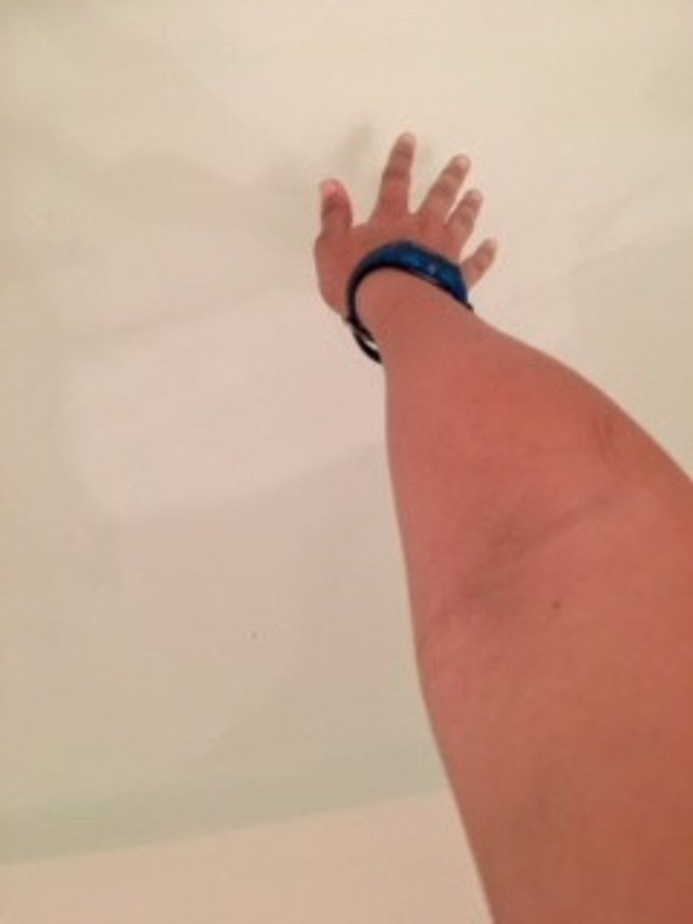 Draw a bath, and check the water.