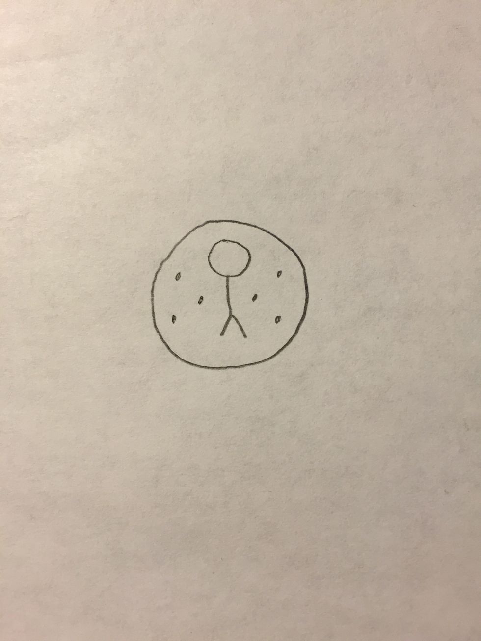 Draw a circle around all of it