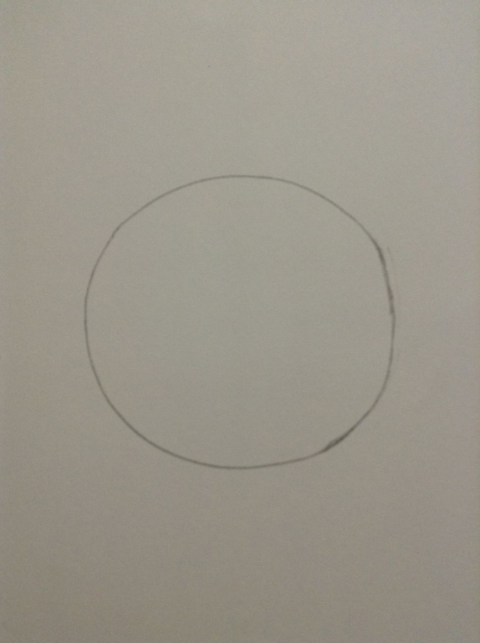 Draw a circle.
