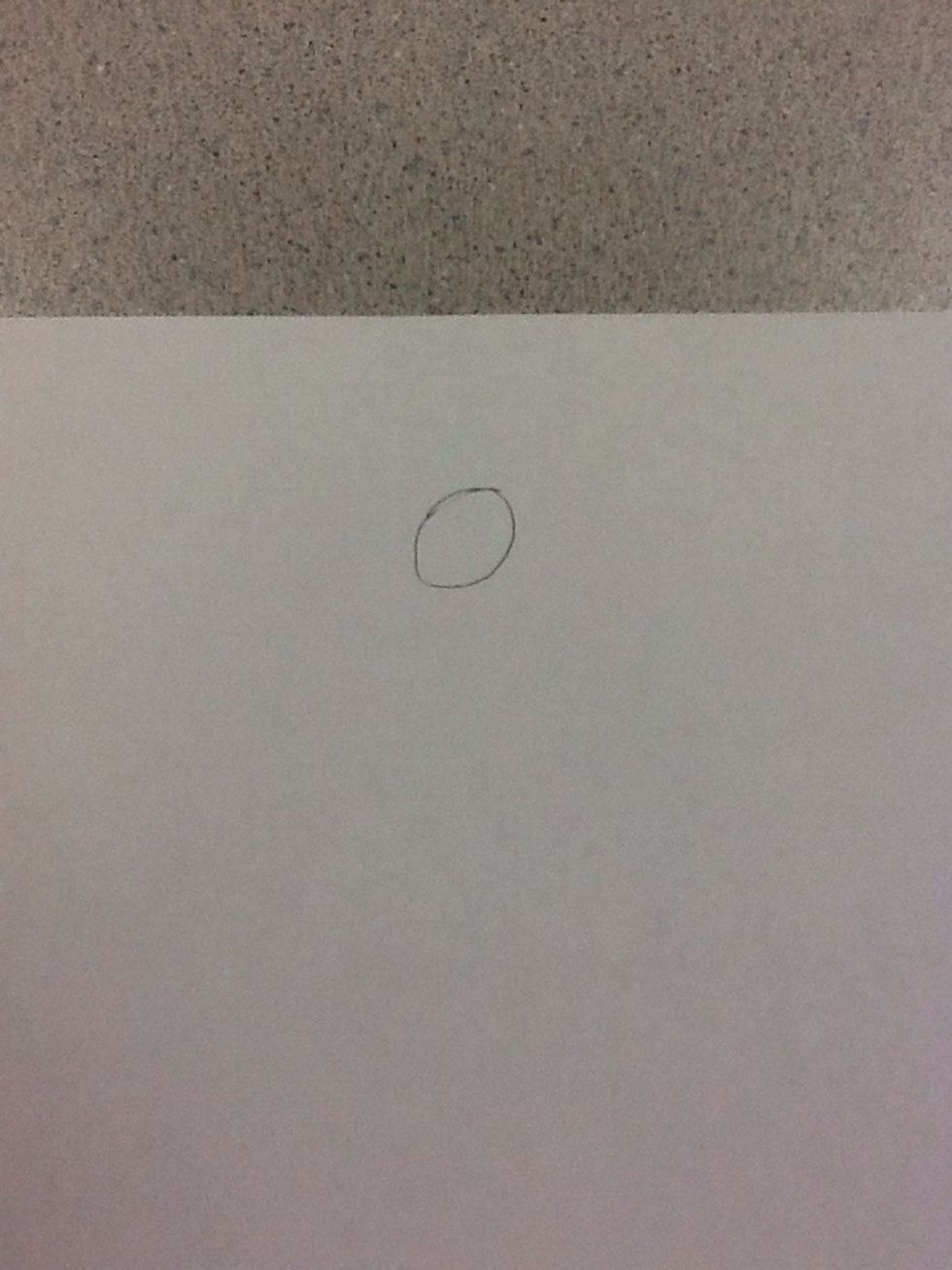 Draw a circle.