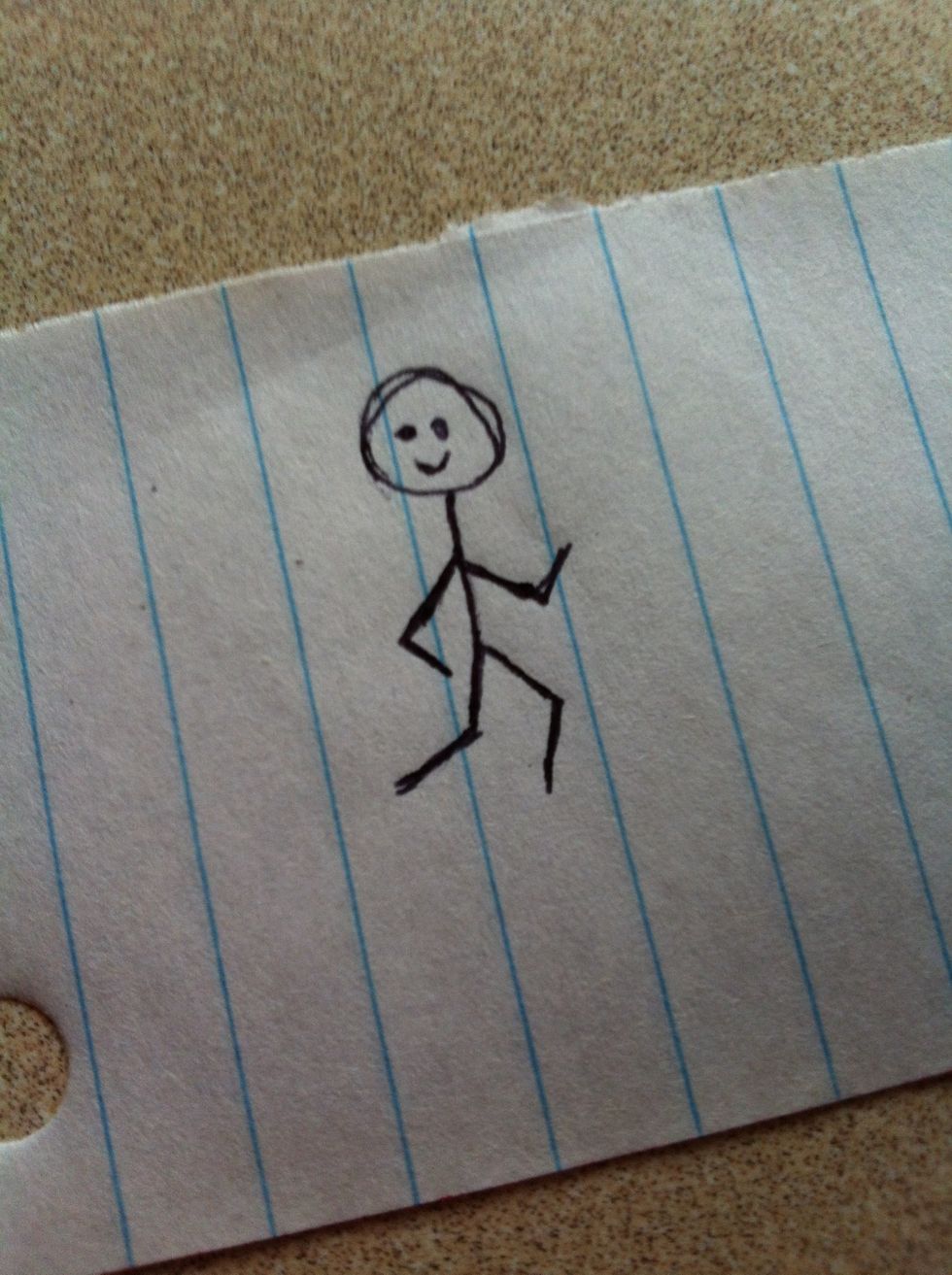 Draw a face, this is optional