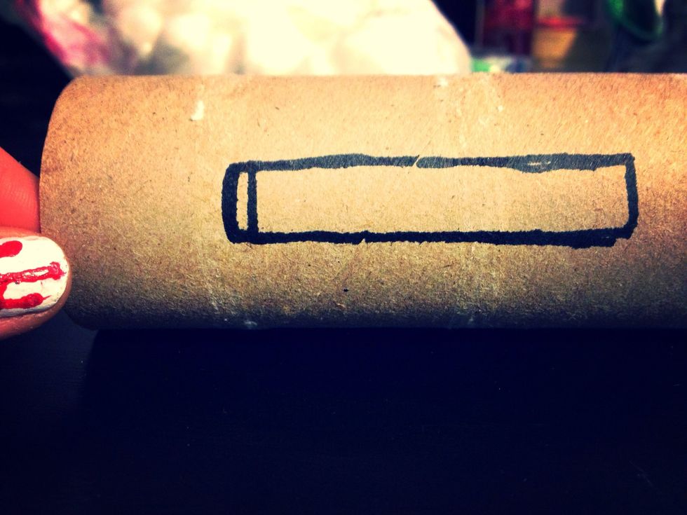 Draw a hole that fits your device