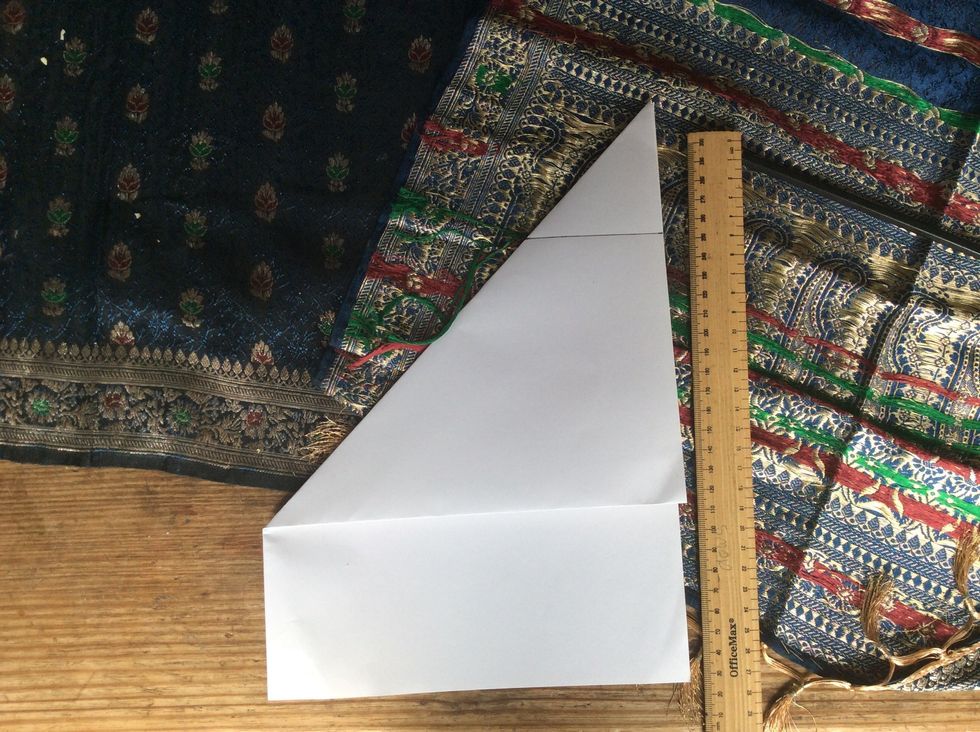 Draw a line at 7cm then very carefully cut it off