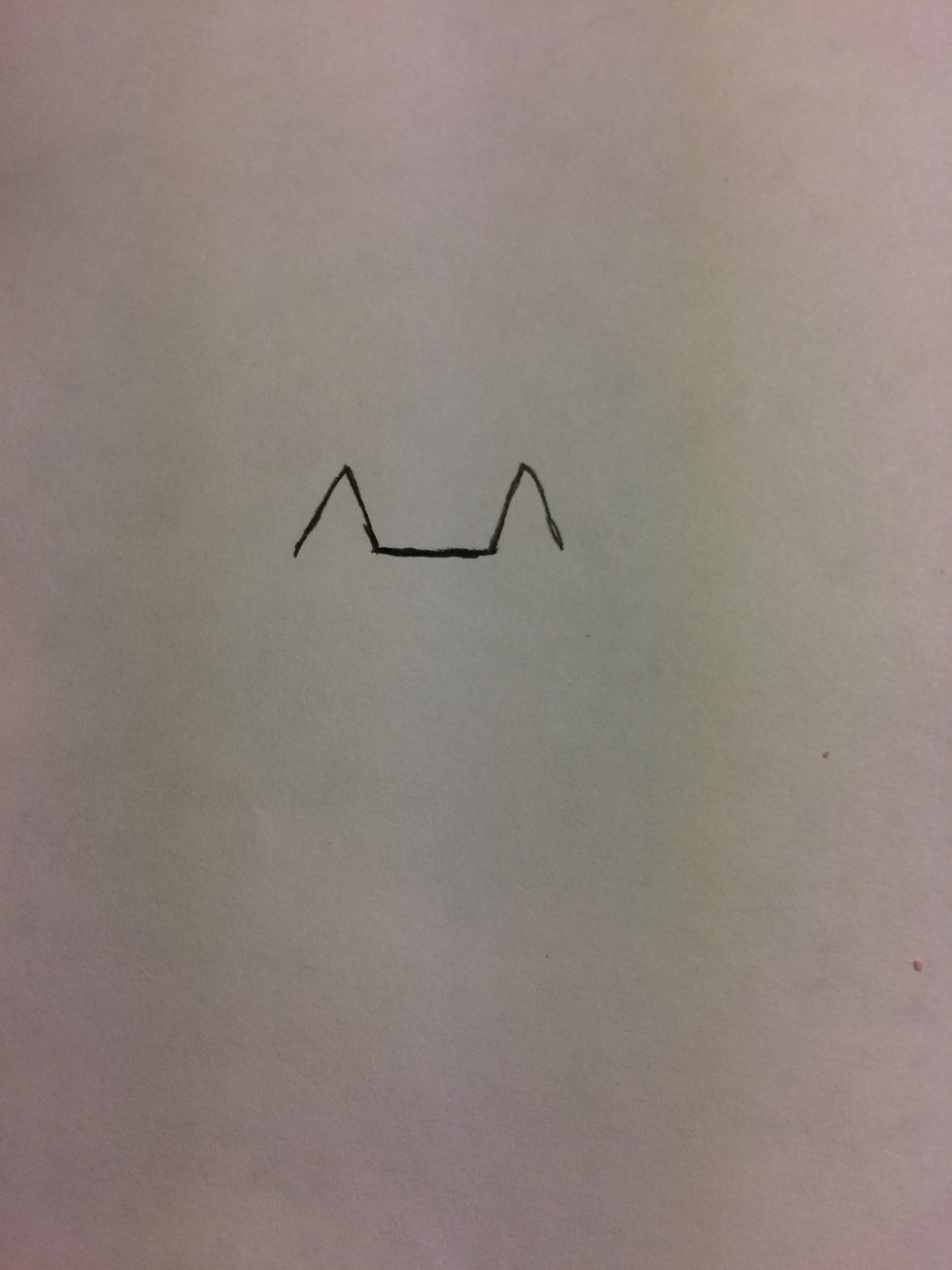 Draw a line making another triangle shape