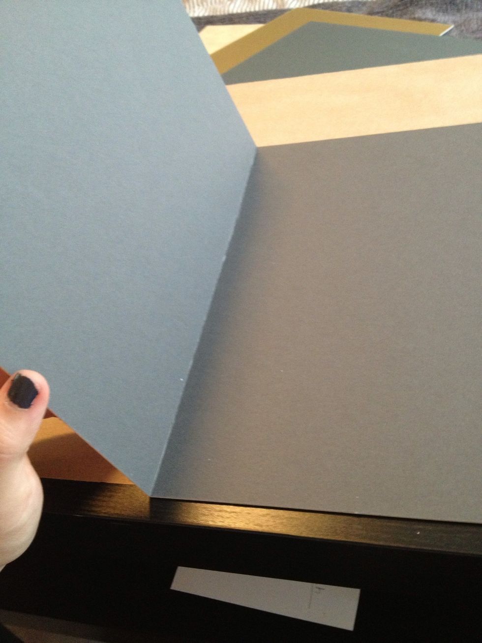 Draw a line on the groove to help you align the board on the cutter to get a clean cut