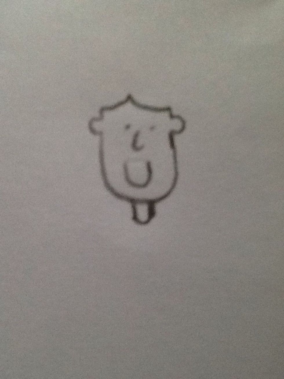 Draw a neck