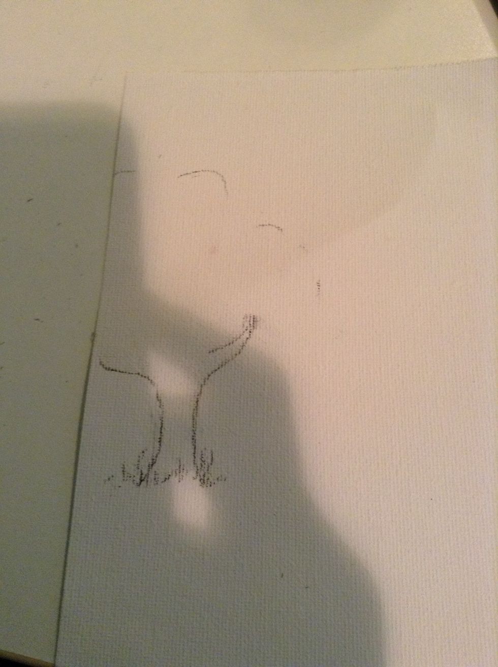 draw a quick sketch of where u want everything. draw it on the side of ur paper, it makes it more interesting:)