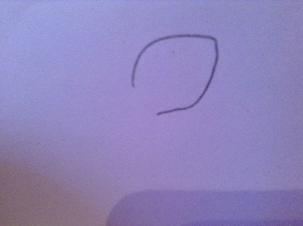 Draw a shape like this