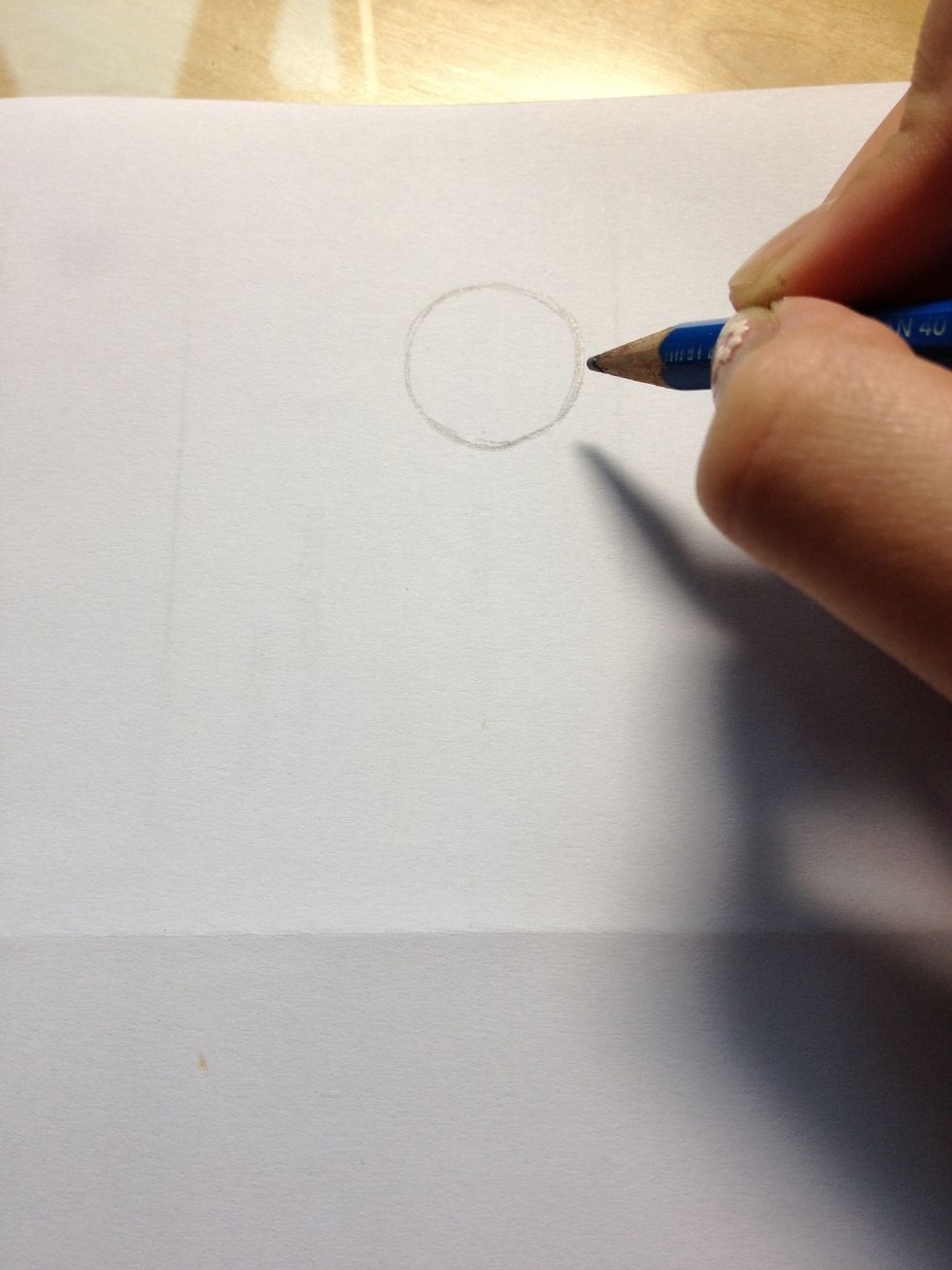 Draw a small circle