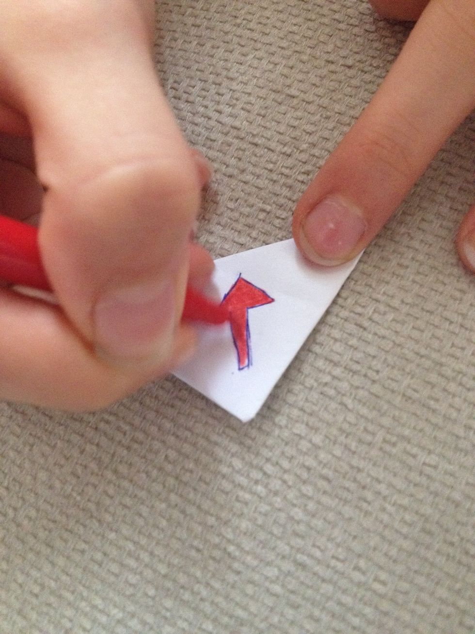 Draw an arrow so you know which page you got to in the book \ud83d\ude0e You can choose any color you want