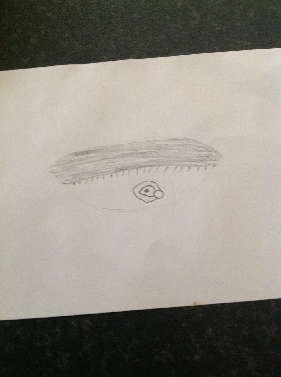 Draw an other one around the pupil