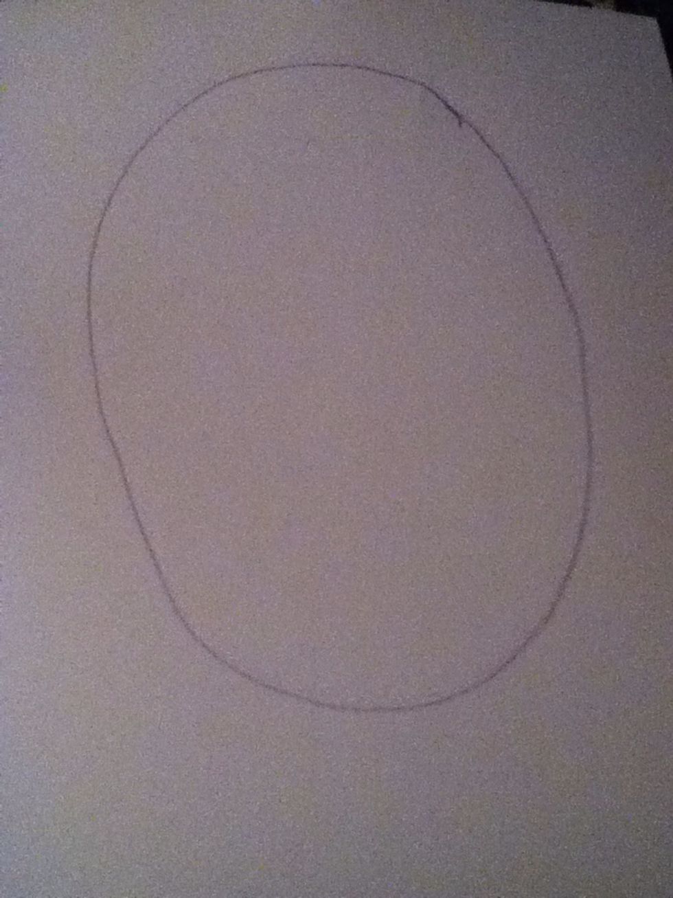 Draw an oval