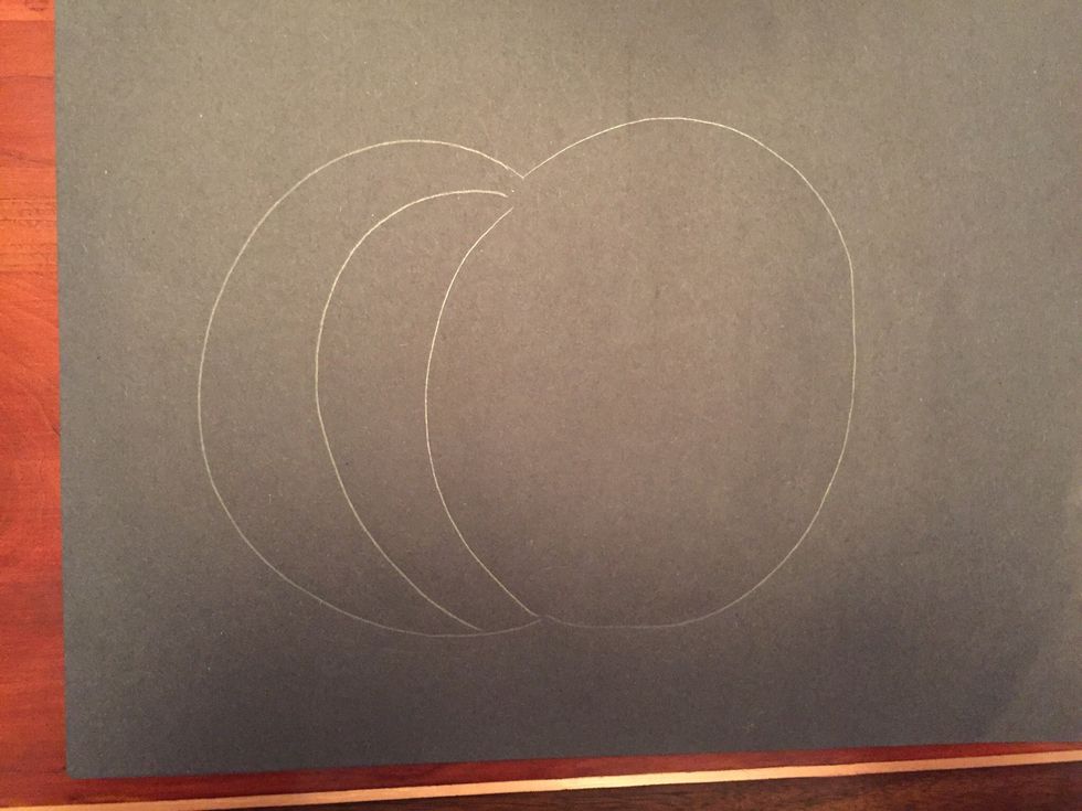 Draw another curved line.