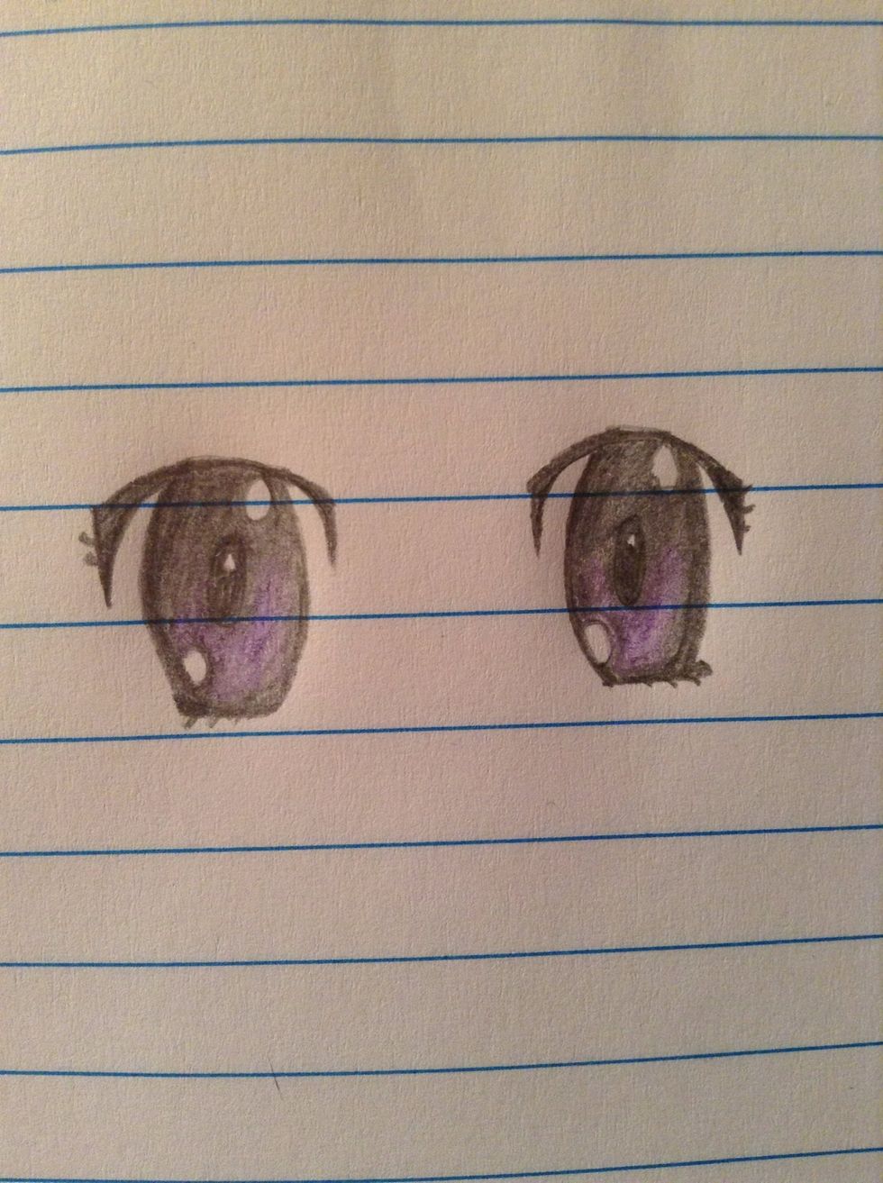 Draw eyes \ud83d\udc97Tutorial for eyes at my last posted Guide