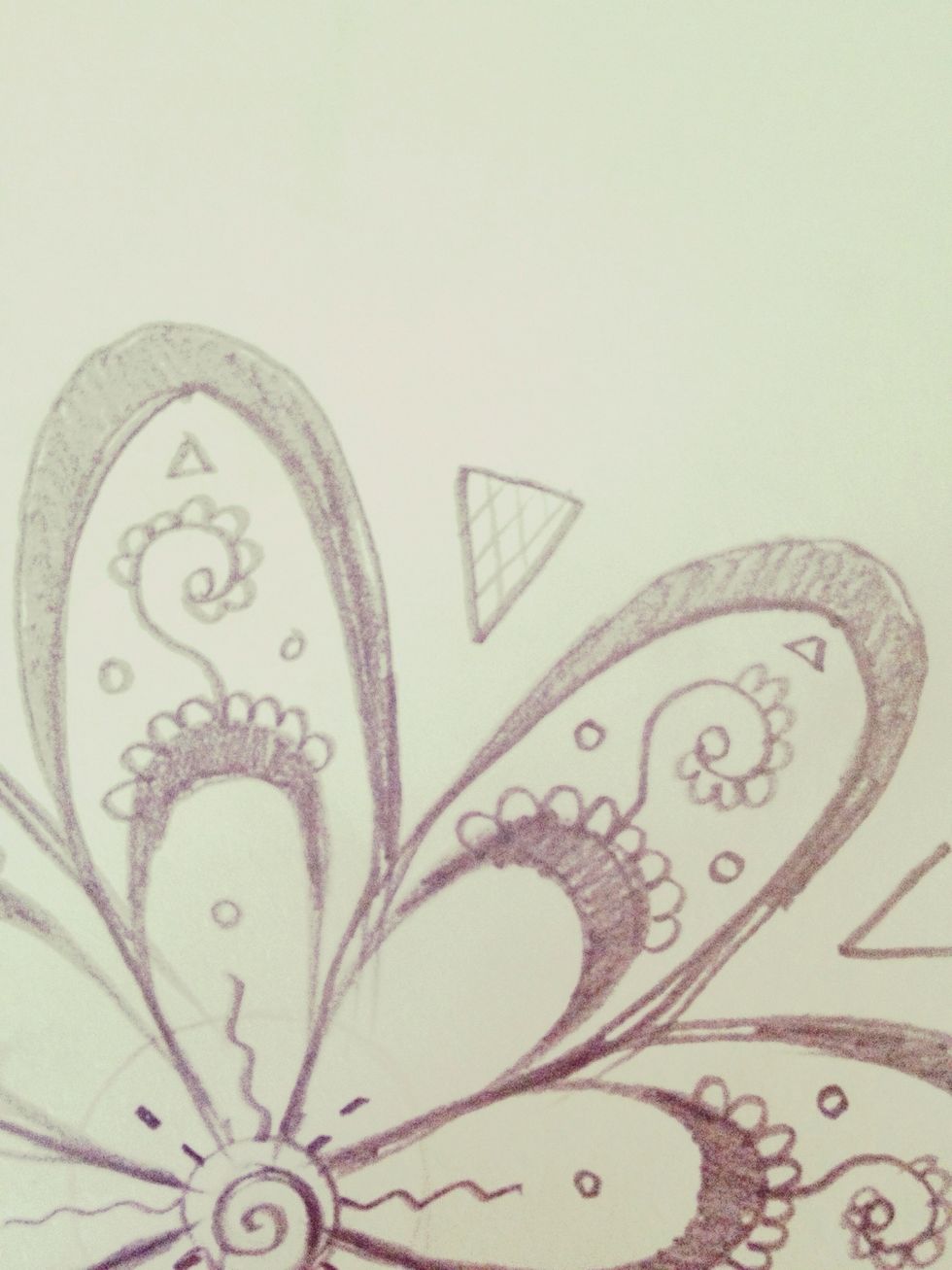 Draw lines across it going two ways like this.