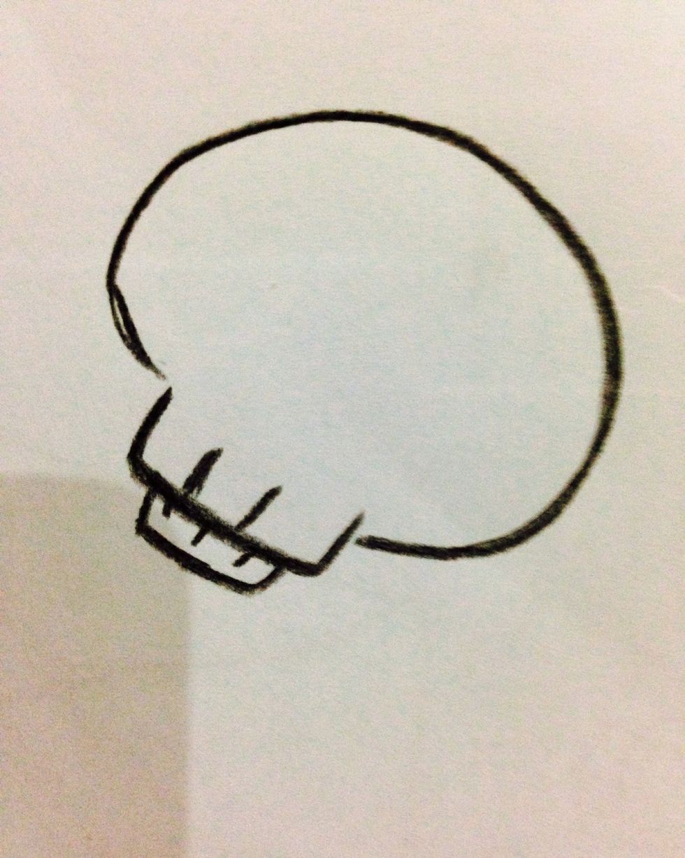 Draw lines in them like I've shown.