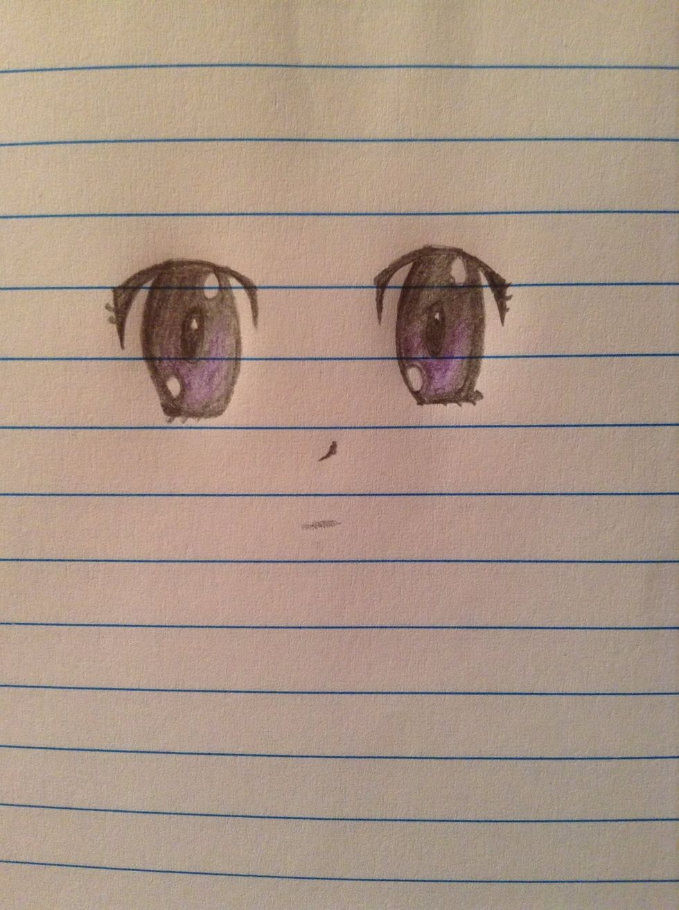 Draw nose and lips\ud83d\udc97