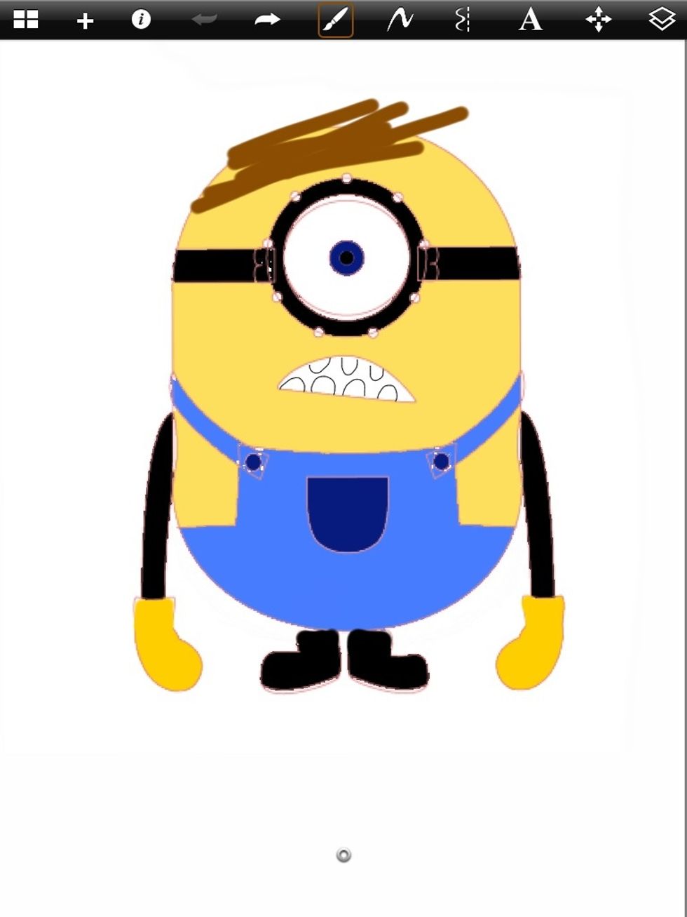 draw on hair (and other accessories)