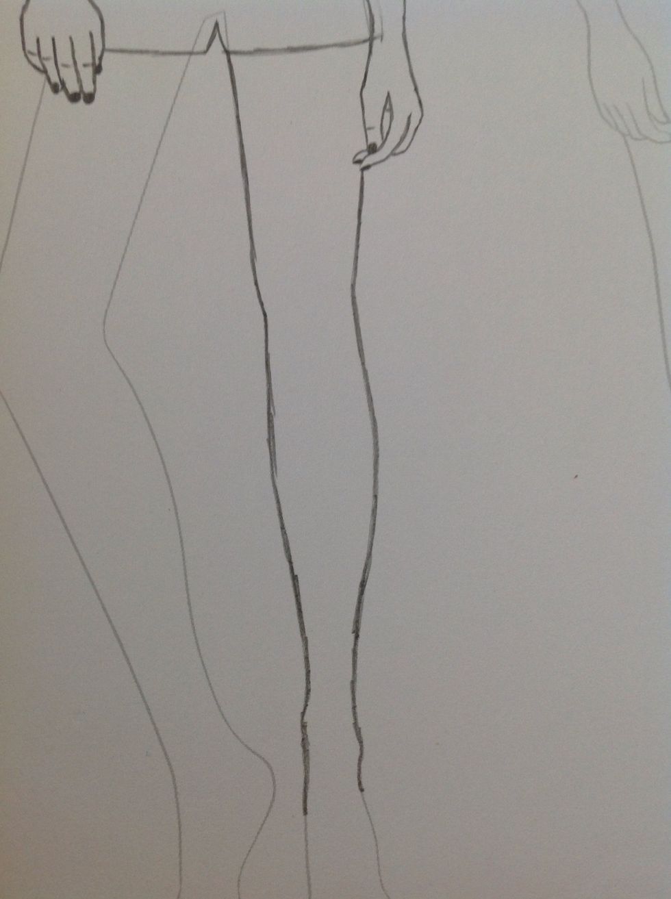 Draw one leg