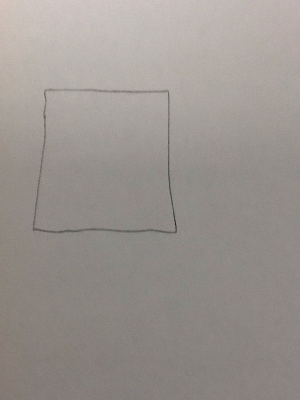 Draw one square as shown in the picture.