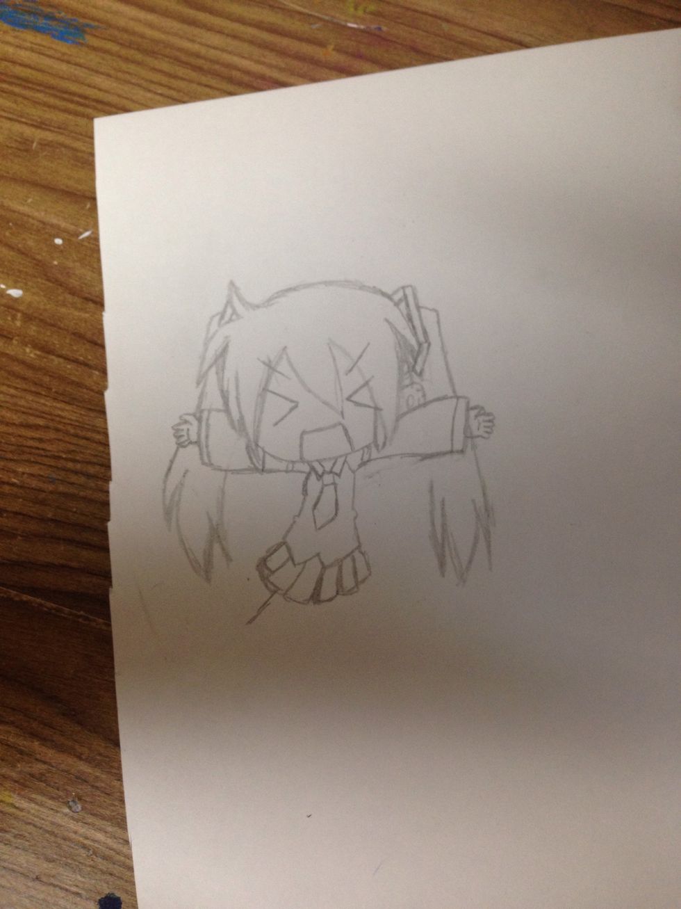 Draw skirt I drew this differently