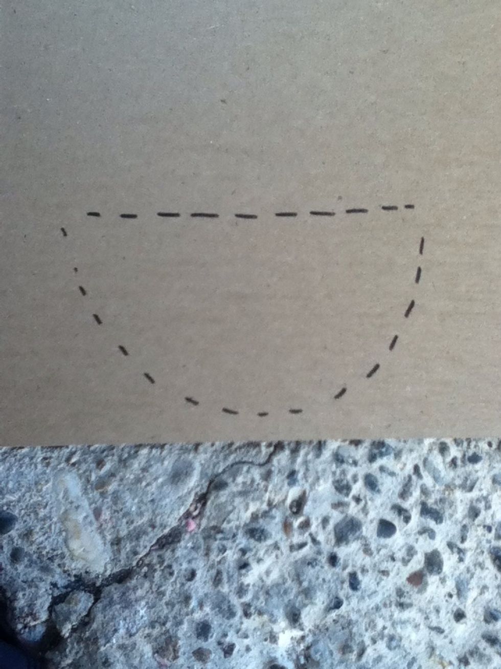 Draw something like that in a cardboard