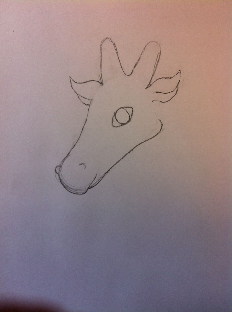 Draw the eye shape.