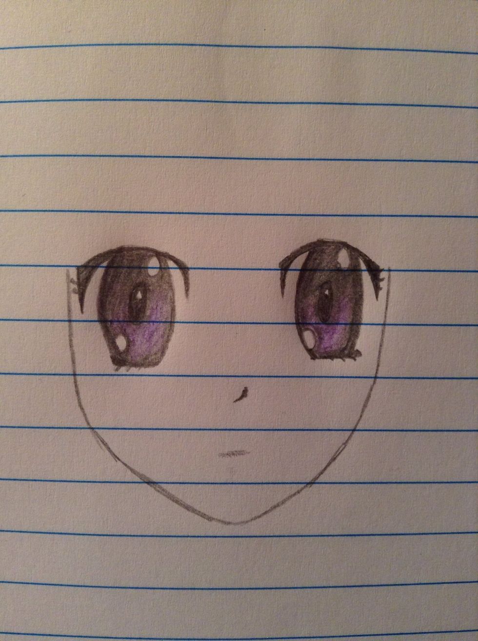 Draw the face shape \ud83d\ude36