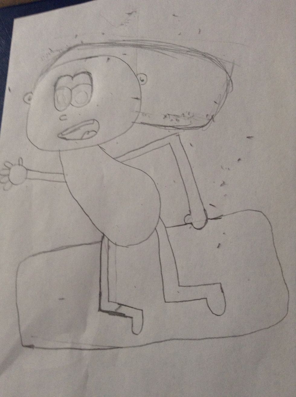 Draw the hair customize it