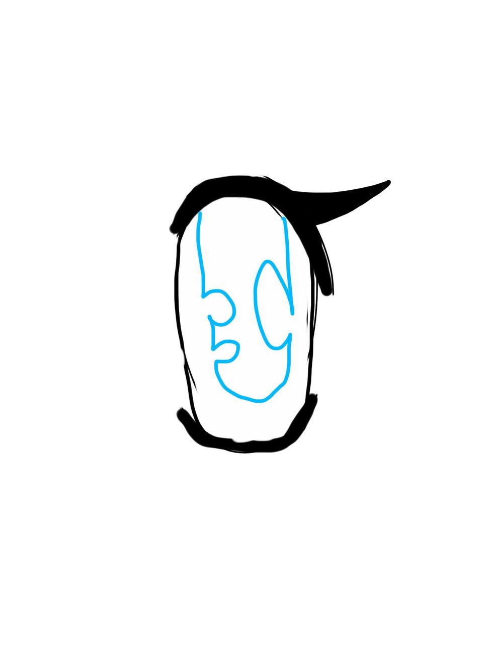 Draw the inside shape