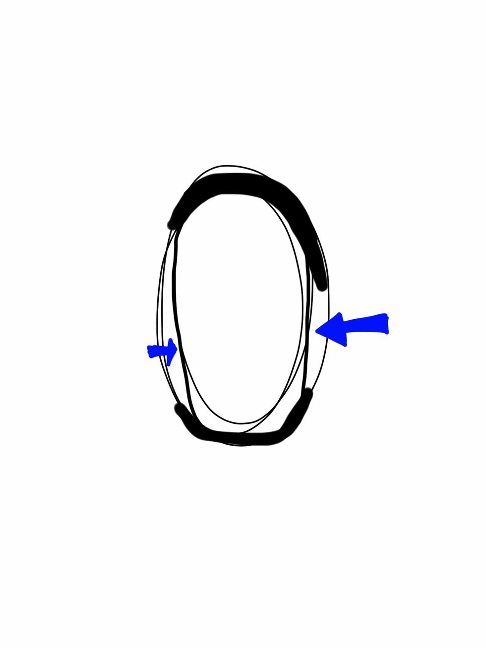 Draw the main side lines