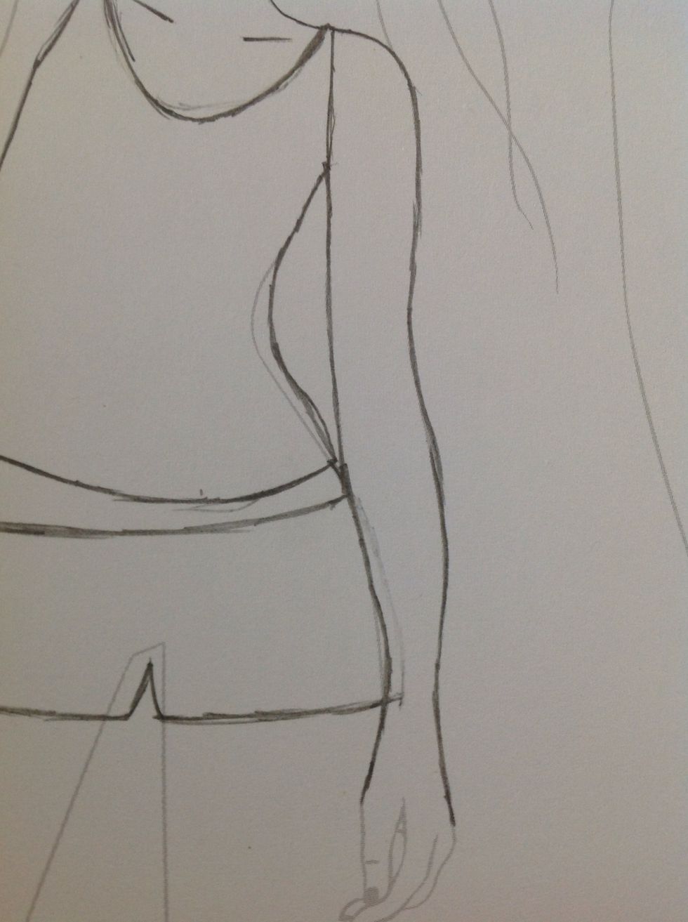 Draw the other arm