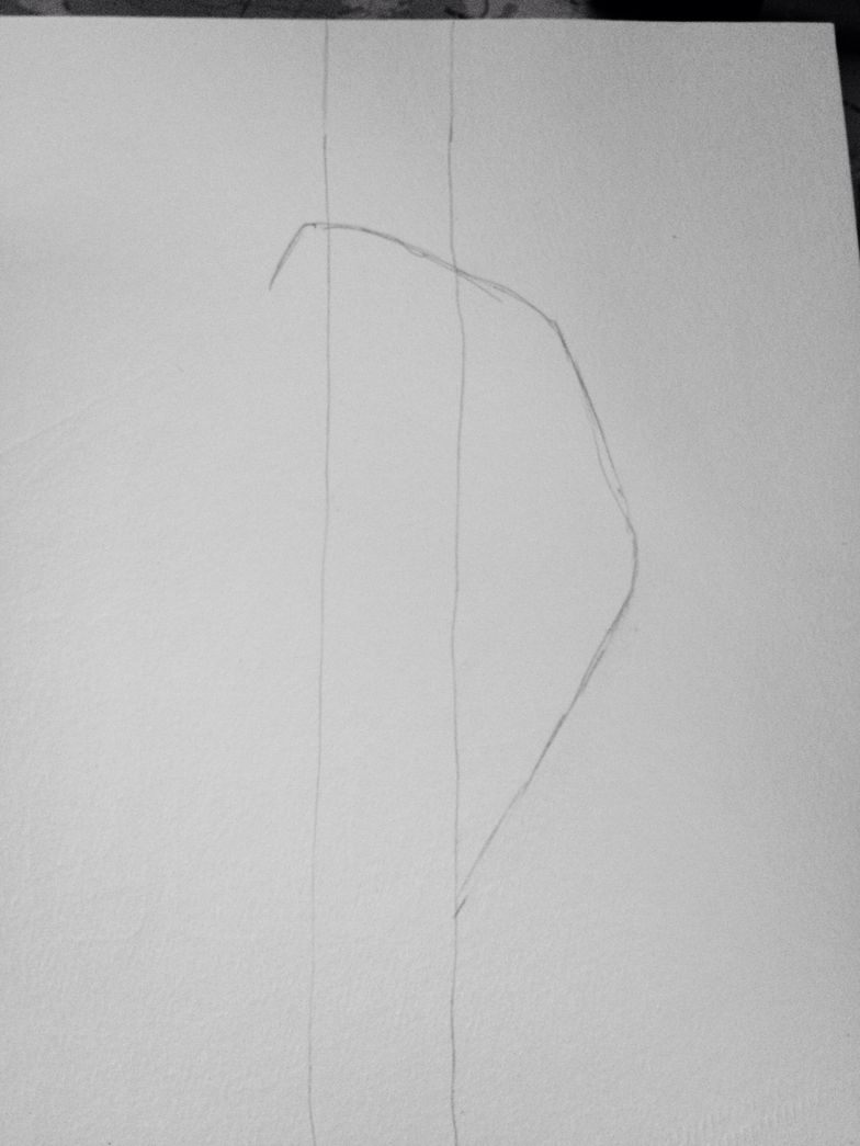 Simple Draw Staff Hand Holding Staff Drawing