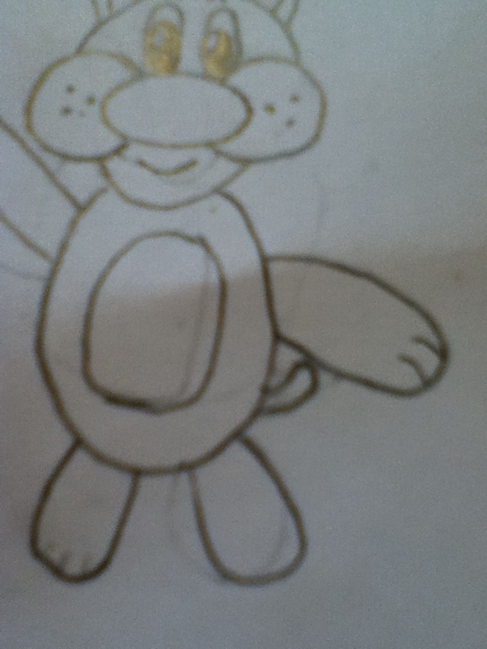 Draw the tail