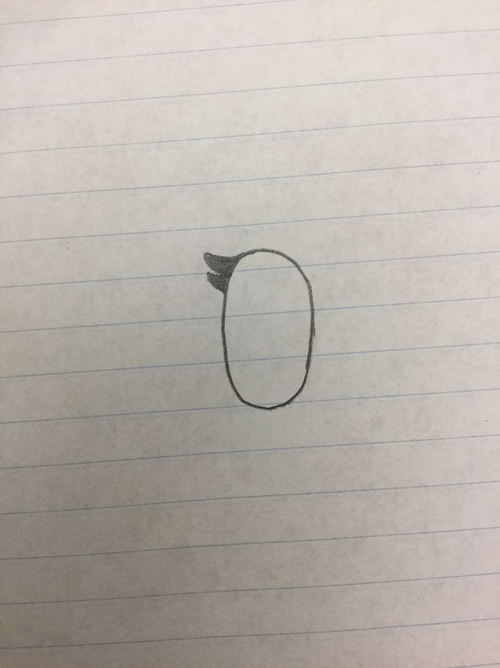 Draw thick eyelashes