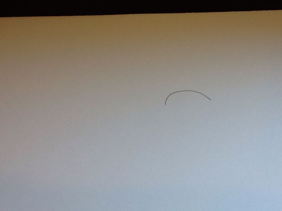 Draw this shape, it will be the head