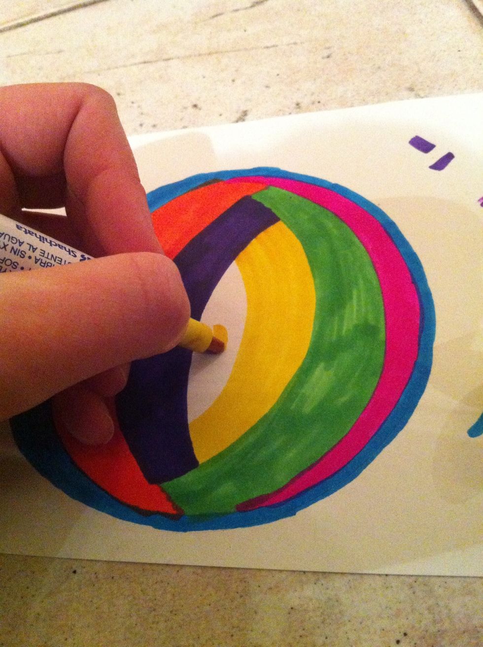 Draw what ever you want on the CD sticker!(: