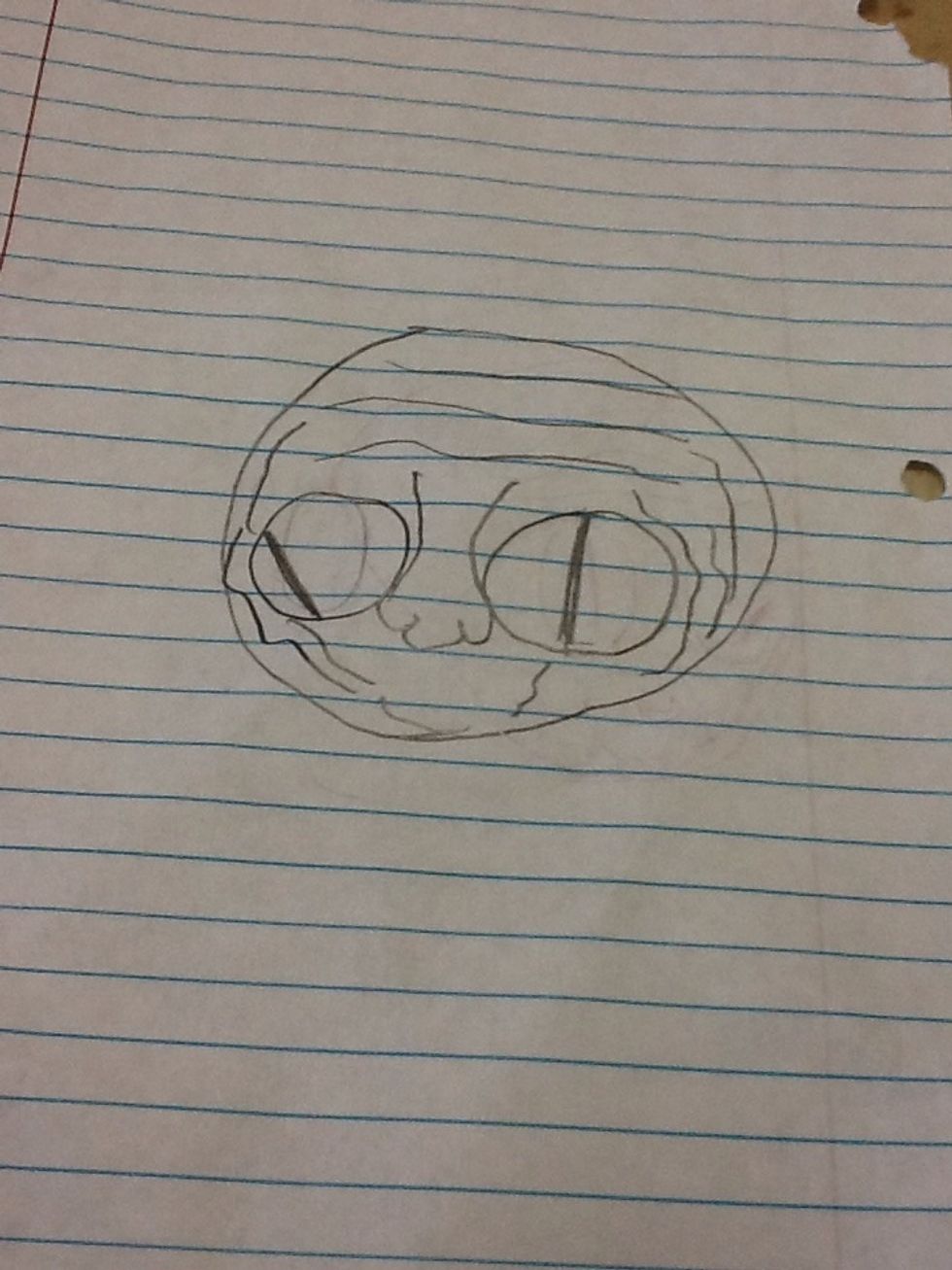 Draw wrinkles wherever you want.