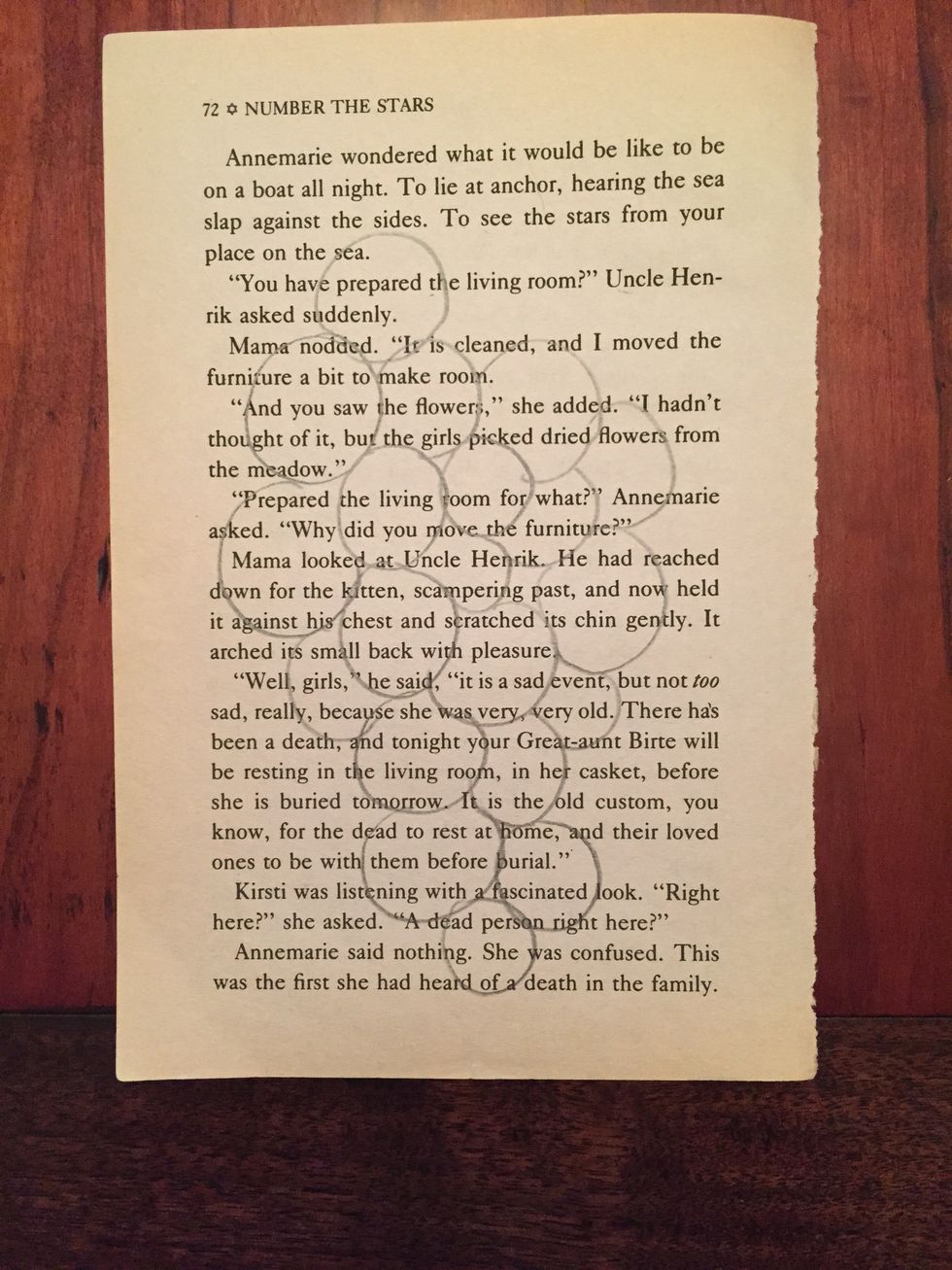 Draw your still life. You are drawing grapes. Draw them big enough to add value inside. Overlap them and vary the size (some big some small).