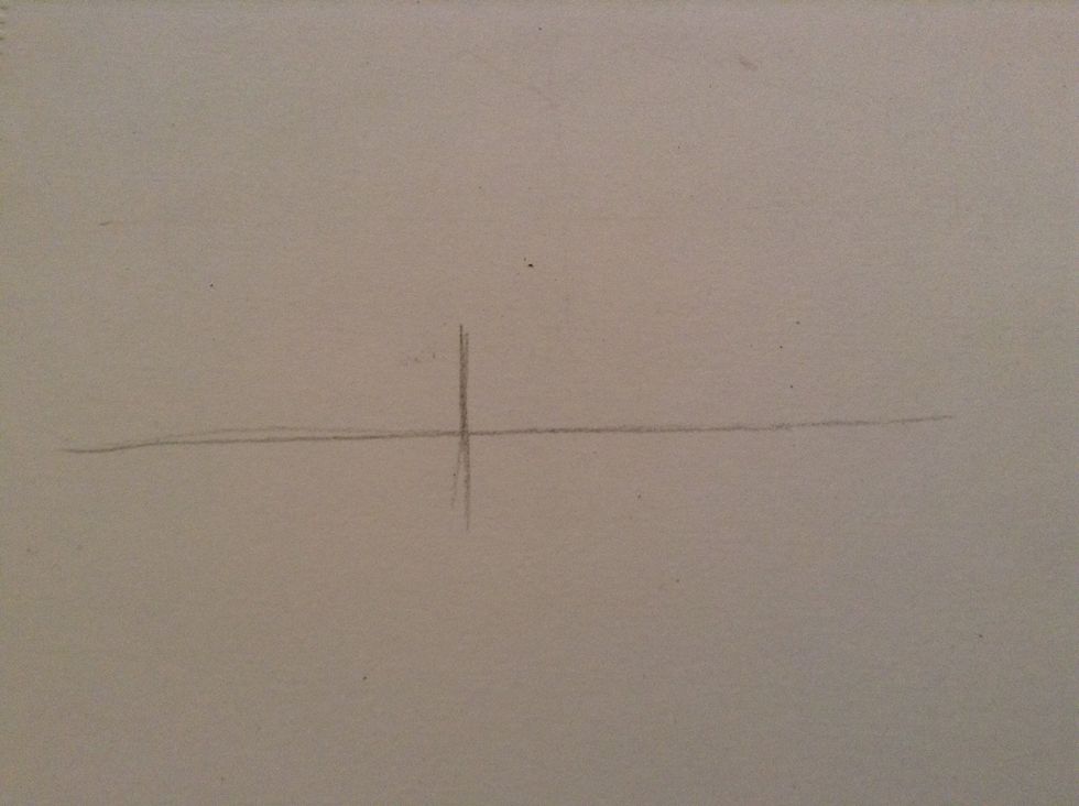 drawing a cross sorta helps me! u don't have to do this though