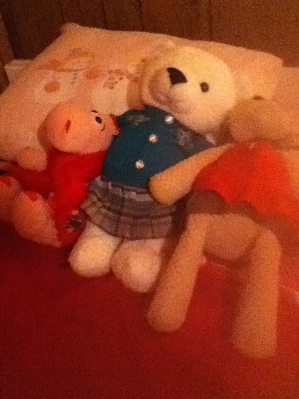 Dress up stuffed animals\ud83d\ude09 Spice up you're bed\ud83d\ude0a