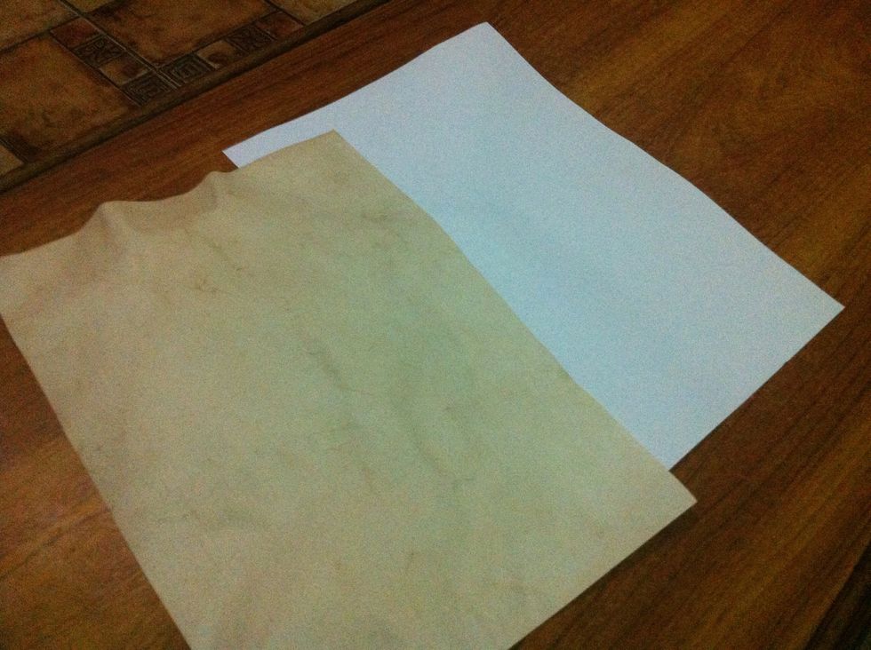 dried :) nice antique color it produced