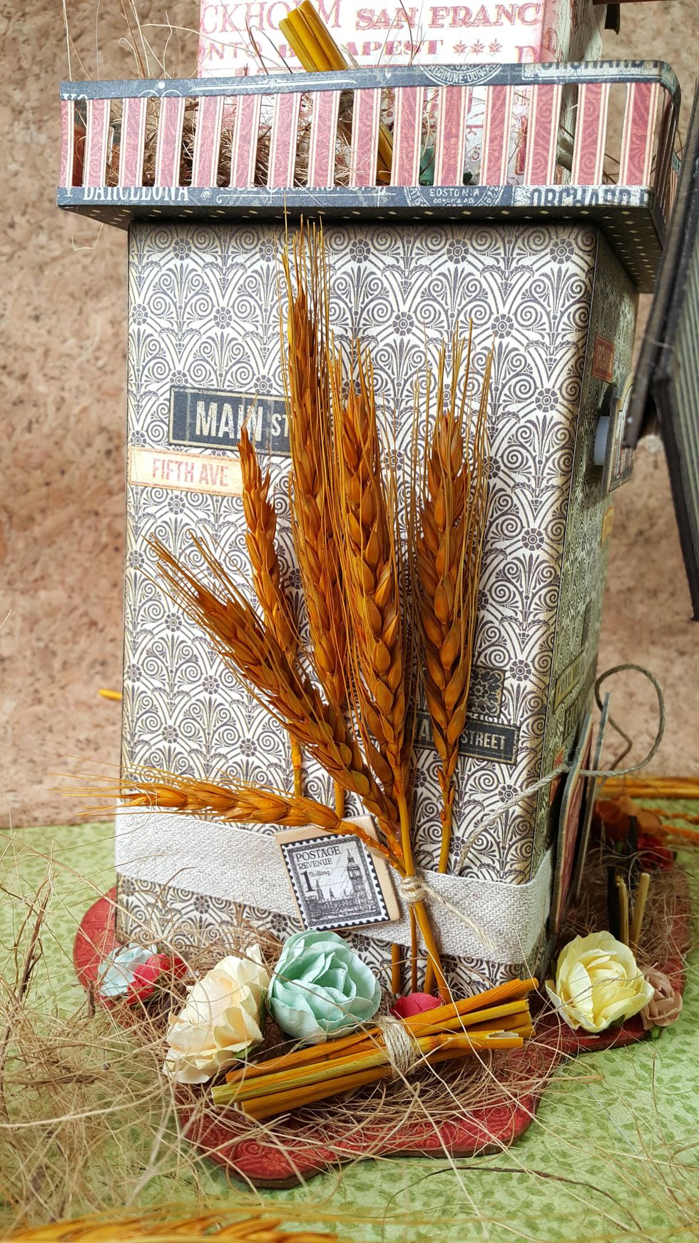 Dried wheat I think is one of the essential for windmill scene.